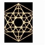 Sacred Geometry: Metatron Large Garden Flag (Two Sides)