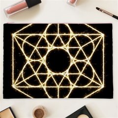 Sacred Geometry: Metatron Cosmetic Bag (XXL) from ArtsNow.com Front