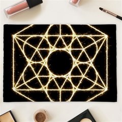 Sacred Geometry: Metatron Cosmetic Bag (XXL) from ArtsNow.com Front