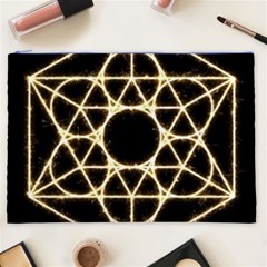 Sacred Geometry: Metatron Cosmetic Bag (XXL) from ArtsNow.com Front