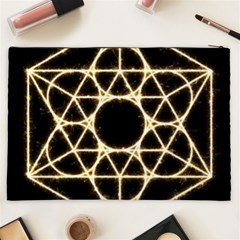 Sacred Geometry: Metatron Cosmetic Bag (XXL) from ArtsNow.com Back
