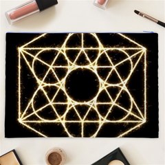Sacred Geometry: Metatron Cosmetic Bag (XXL) from ArtsNow.com Back