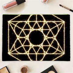 Sacred Geometry: Metatron Cosmetic Bag (XXL) from ArtsNow.com Back