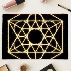 Sacred Geometry: Metatron Cosmetic Bag (XXL) from ArtsNow.com Back