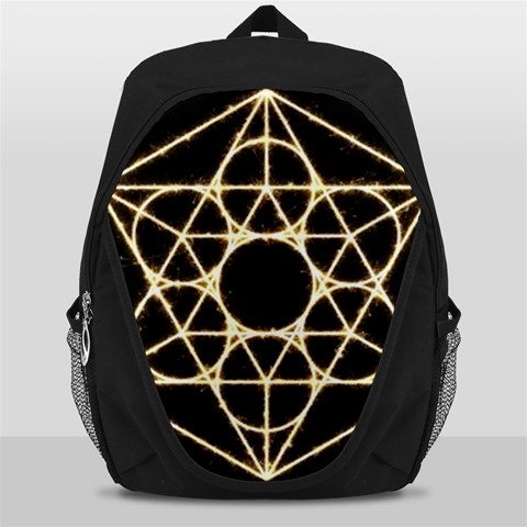 Sacred Geometry: Metatron Backpack Bag from ArtsNow.com Front