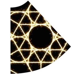 Sacred Geometry: Metatron Cap Sleeve Wrap Front Dress from ArtsNow.com Back Dress Right