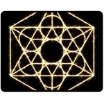 Sacred Geometry: Metatron Double Sided Fleece Blanket (Medium)