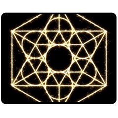 Sacred Geometry: Metatron Double Sided Fleece Blanket (Medium) from ArtsNow.com 58.8 x47.4  Blanket Back
