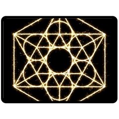 Sacred Geometry: Metatron Double Sided Fleece Blanket (Large) from ArtsNow.com 80 x60  Blanket Back