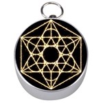 Sacred Geometry: Metatron Silver Compass