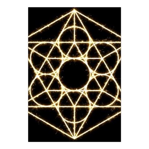 Sacred Geometry: Metatron Large Tapestry from ArtsNow.com Front