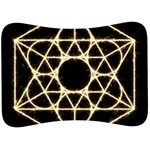 Sacred Geometry: Metatron Velour Seat Head Rest Cushion