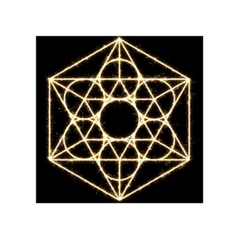 Sacred Geometry: Metatron Square Tapestry (Small) from ArtsNow.com Front