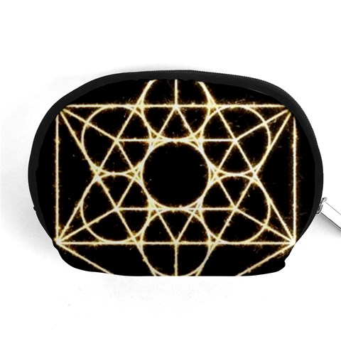 Sacred Geometry: Metatron Accessory Pouch (Medium) from ArtsNow.com Front