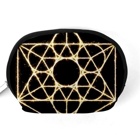 Sacred Geometry: Metatron Accessory Pouch (Medium) from ArtsNow.com Back