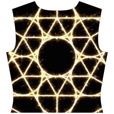 Sacred Geometry: Metatron Cap Sleeve Wrap Front Dress from ArtsNow.com Back