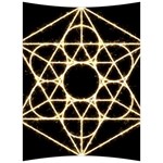 Sacred Geometry: Metatron Velour Seat Cushion