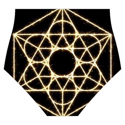Sacred Geometry: Metatron Skater Dress Swimsuit from ArtsNow.com Bottom Back