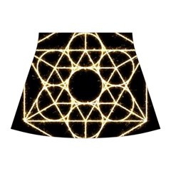 Sacred Geometry: Metatron Halter Dress Swimsuit  from ArtsNow.com Front Skirt