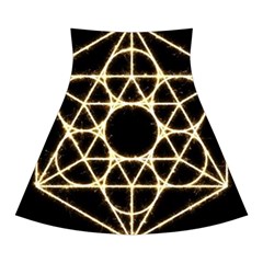 Sacred Geometry: Metatron Halter Dress Swimsuit  from ArtsNow.com Back Skirt
