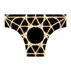 Sacred Geometry: Metatron Halter Dress Swimsuit  from ArtsNow.com Bottom Front