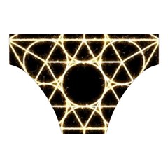 Sacred Geometry: Metatron Halter Dress Swimsuit  from ArtsNow.com Bottom Back