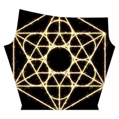 Sacred Geometry: Metatron Yoga Cropped Leggings from ArtsNow.com Right