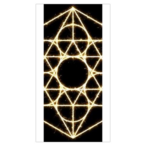 Sacred Geometry: Metatron Pleated Mini Skirt from ArtsNow.com Skirt Front