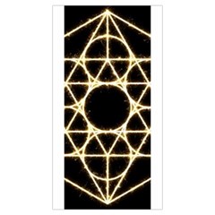 Sacred Geometry: Metatron Pleated Mini Skirt from ArtsNow.com Skirt Back