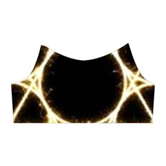 Sacred Geometry: Metatron Shoulder Cutout Velvet One Piece from ArtsNow.com Left Sleeve