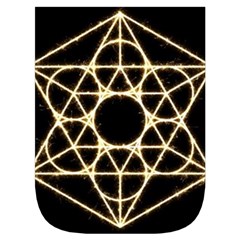 Sacred Geometry: Metatron Waist Pouch (Small) from ArtsNow.com Front Pocket