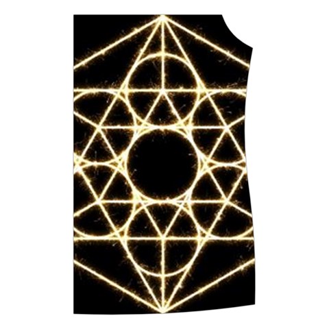 Sacred Geometry: Metatron Women s Button Up Vest from ArtsNow.com Front Left