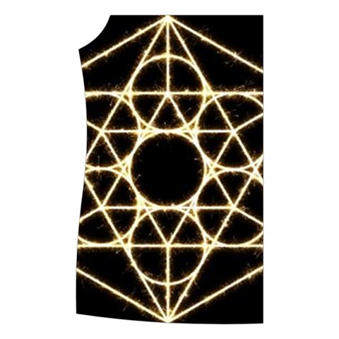 Sacred Geometry: Metatron Women s Button Up Vest from ArtsNow.com Front Right