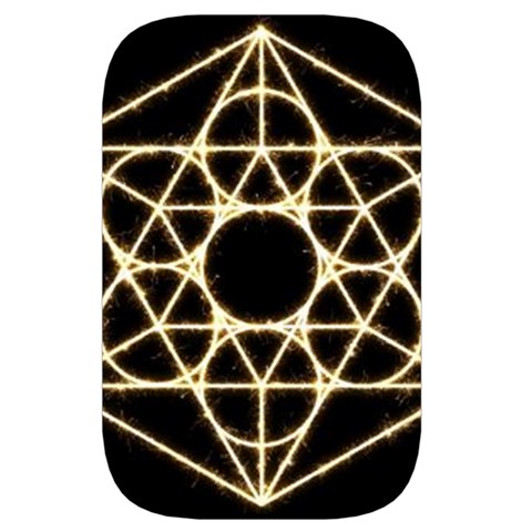 Sacred Geometry: Metatron Waist Pouch (Large) from ArtsNow.com Back