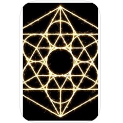 Sacred Geometry: Metatron Belt Pouch Bag (Large) from ArtsNow.com Back