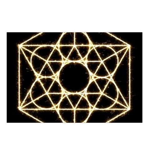 Sacred Geometry: Metatron Belt Pouch Bag (Large) from ArtsNow.com Loop