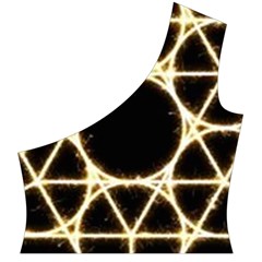 Sacred Geometry: Metatron Cap Sleeve Wrap Front Dress from ArtsNow.com Front Left