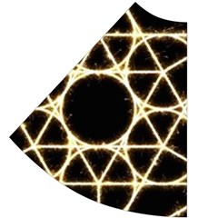 Sacred Geometry: Metatron Cap Sleeve Wrap Front Dress from ArtsNow.com Back Dress Left