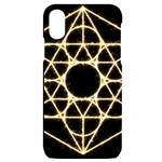 Sacred Geometry: Metatron iPhone X/XS Black UV Print Case