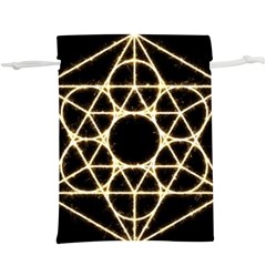 Sacred Geometry: Metatron  Lightweight Drawstring Pouch (XL) from ArtsNow.com Front