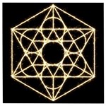 Sacred Geometry: Metatron Wooden Puzzle Square