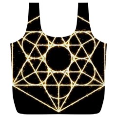 Sacred Geometry: Metatron Full Print Recycle Bag (XXXL) from ArtsNow.com Back