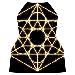 Sacred Geometry: Metatron Women s Long Sleeve Raglan Tee from ArtsNow.com Back