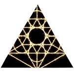 Sacred Geometry: Metatron Wooden Puzzle Triangle