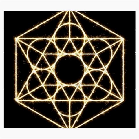 Sacred Geometry: Metatron Roll Up Canvas Pencil Holder (S) from ArtsNow.com Front