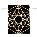 Sacred Geometry: Metatron  Lightweight Drawstring Pouch (XL)