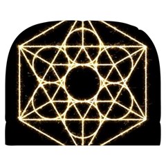 Sacred Geometry: Metatron Makeup Case (Small) from ArtsNow.com Back