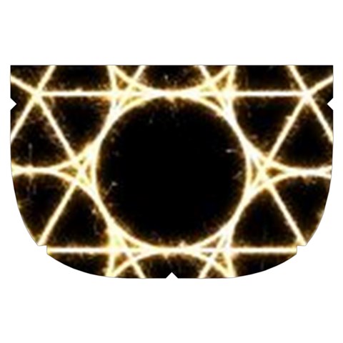 Sacred Geometry: Metatron Makeup Case (Small) from ArtsNow.com Side Right