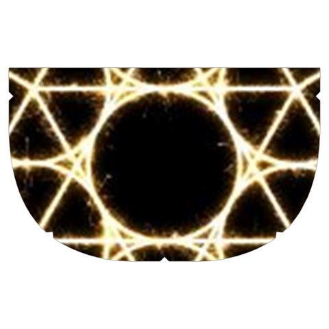 Sacred Geometry: Metatron Makeup Case (Medium) from ArtsNow.com Side Left