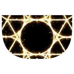 Sacred Geometry: Metatron Makeup Case (Medium) from ArtsNow.com Side Left